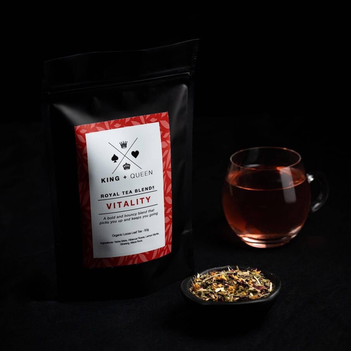 Vitality Organic Energy Herbal Tea Blend Premium Organic Tea Blends